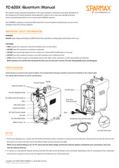 Sparmax TC-620X Manual