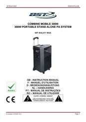 BST WP WALKY MAX Instruction Manual