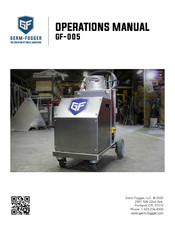 Germ-Fogger GF-005 Operation Manual