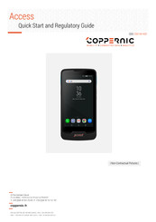 Coppernic Access Quick Start And Regulatory Manual