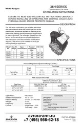 Emerson White-Rodgers 36H Series Installation Instructions Manual
