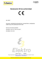 EDM Product 08767 Instruction Manual