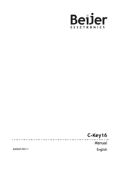 Beijer Electronics C-Key16 Manual