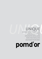 Pomd'or Unique Installation Instructions Manual