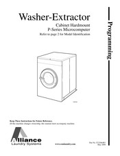 Alliance Laundry Systems UC80PC2 Instructions Manual
