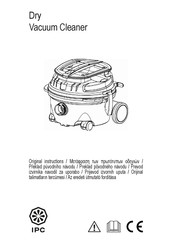 IPC LP112 Original Instructions Manual