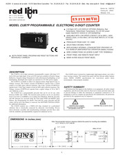 red lion CUB7P0 Manual