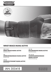 Sensiplast 300418 Instructions For Use Manual