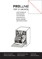 Proline FDP 12 648 W/SL Operating Instructions Manual