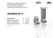 GF JRGURED UP Operating And Maintenance Instructions Manual