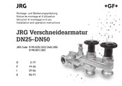 GF JRG 5195.032 Installation And Operation Instructions Manual