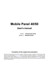 B&R Mobile Panel 50 User Manual