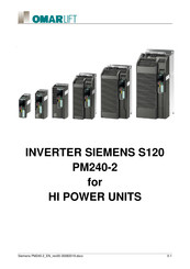 Siemens 6SL3210-1SE26-0AA0 Manual