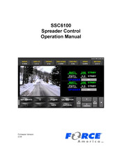 Force America SSC6100 CAN ULTRA Operation Manual