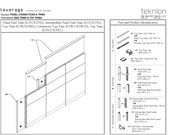 Teknion leverage Installation Manual