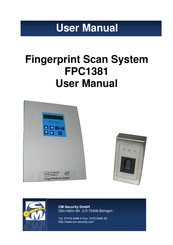 CM security FPC1381 User Manual