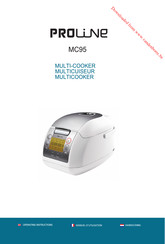 Proline MC95 Operating Instructions Manual