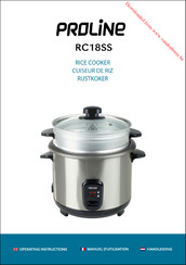 Proline RC18SS Operating Instructions Manual