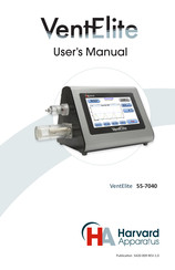 Harvard Apparatus VentElite 55-7040 User Manual