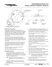 Mityvac MVA7210 Manual