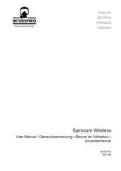INTERSPIRO Spirocom User Manual