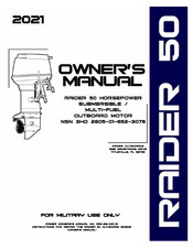 Raider NSN 3HD 2805-01-652-3076 Owner's Manual