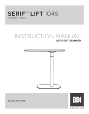 BDI SERIF LIFT 1045 Instruction Manual