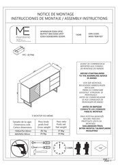 Me Marckeric APARADOR EDEA 2P3C Assembly Instructions Manual