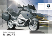 BMW Motorrad R 1200 RT 2013 Rider's Manual