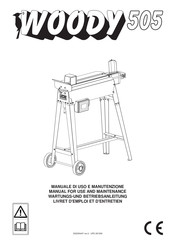 Woody 40 Manual For Use And Maintenance