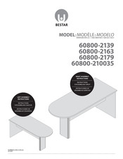 Bestar 60800-2139 Assembly Instructions Manual