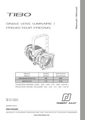 Robert Juliat Tibo-505 Manual