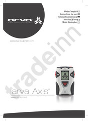 ARVA Axis Instructions For Use Manual