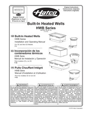 Hatco HWB-43Da Original Instructions Manual