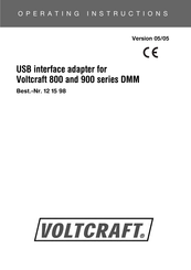 Voltcraft 12 15 98 Operating Instructions Manual