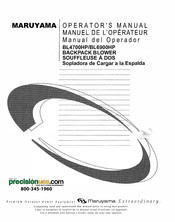 Maruyama BL4700HP Operator's Manual