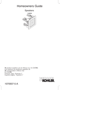 Kohler K-8033 Homeowner's Manual