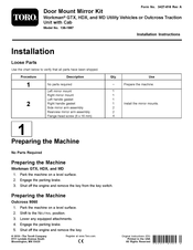 Toro 136-1997 Installation Instructions