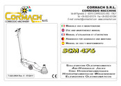 Cormach SCM 476 Assembly, Use And Maintenance Instructions