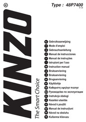 KINZO 48P7400 Instruction Manual