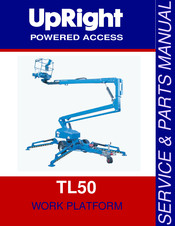 Upright TL50 Service & Parts Manual