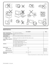 Sony Trinitron KV-2199M5T Operating Instructions Manual