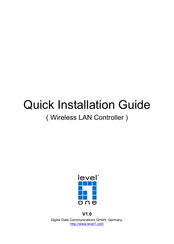 LevelOne WAC-2003 Quick Installation Manual