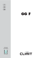 Climit GG F 23 BF Installer's Instructions
