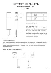 Hortensus EC11045 Instruction Manual
