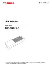 Toshiba TCB-SS1UU-E Owner's Manual