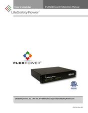 LifeSafety Power FLEXPOWER iSCAN RS Series Installation Manual
