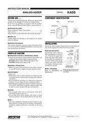 M-System KADS Instruction Manual