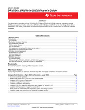 Texas Instruments DRV814x-Q1EVM User Manual