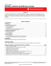 Texas Instruments DRV824x-Q1EVM User Manual